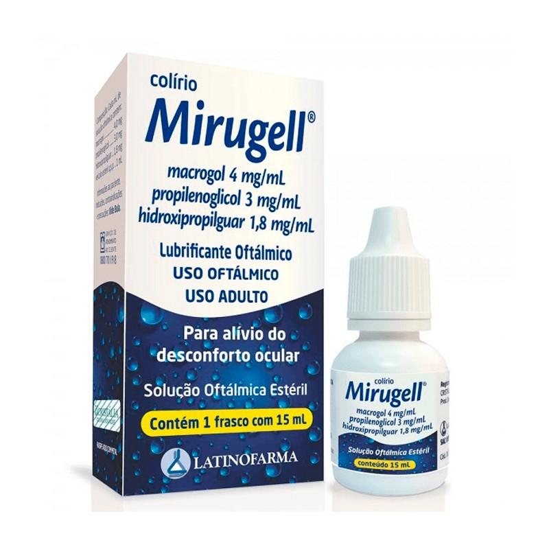 Mirugell Solucao Oftalmica 15ml