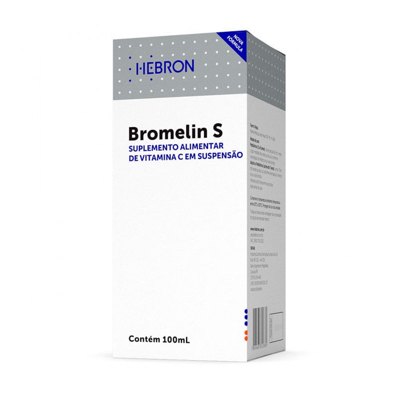 Bromelin S Suspensao 100ml