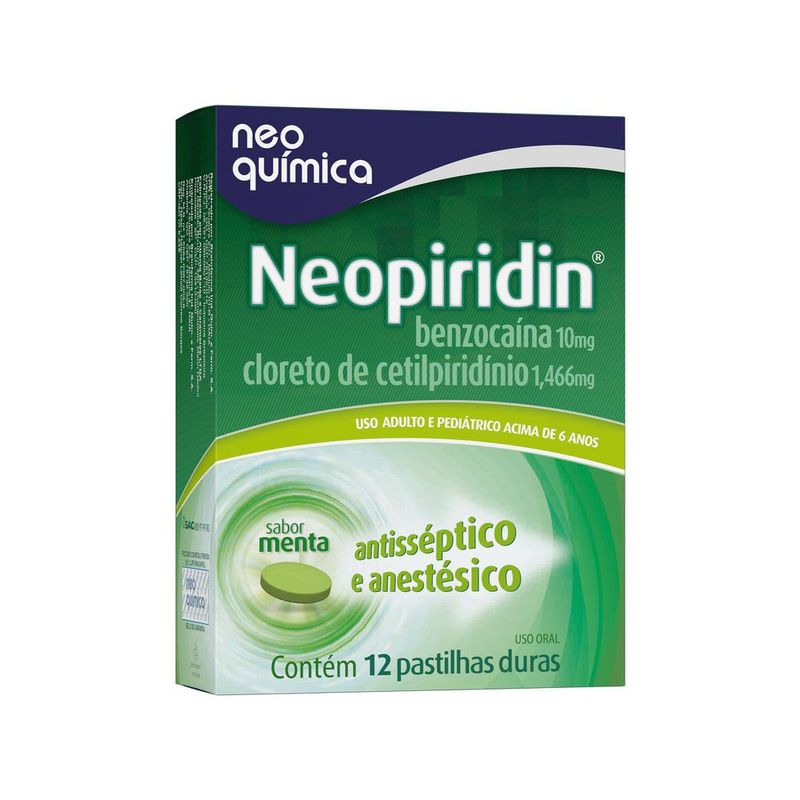 Neopiridin Menta 12past