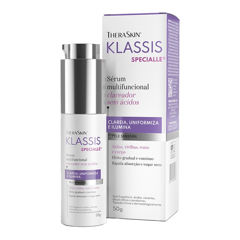 Klassis Specialle Serum Clareador Da Pele 50g