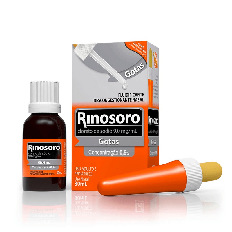Rinosoro Gotas Pediatrico 30ml (novo)