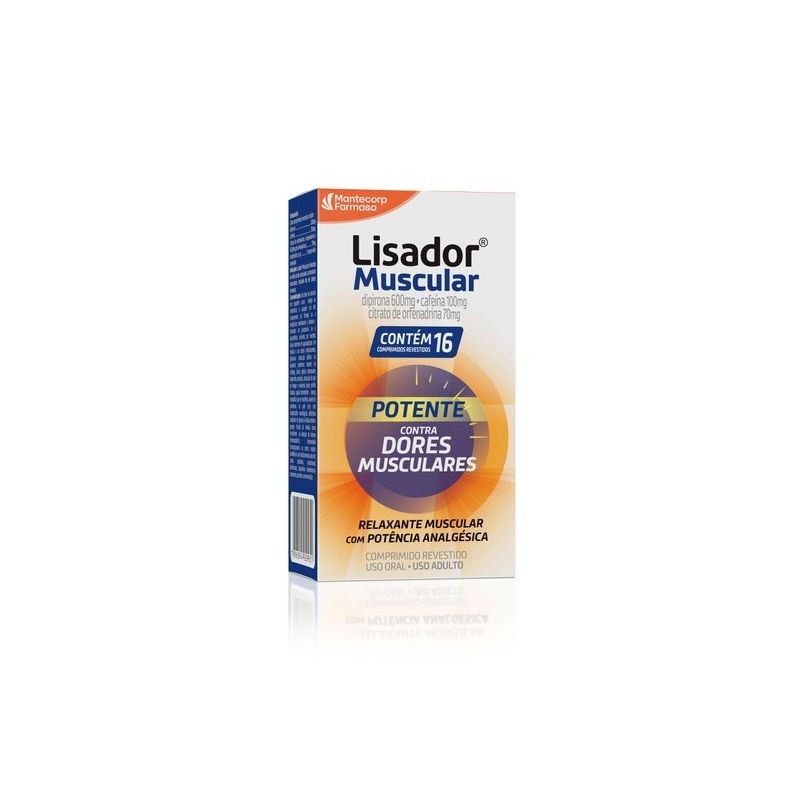 Lisador c/16 Comprimidos