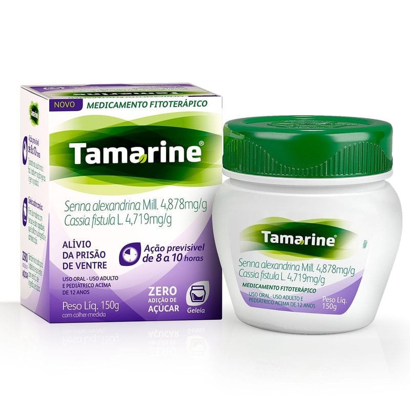 Tamarine Geleia 150g Zero Acucar