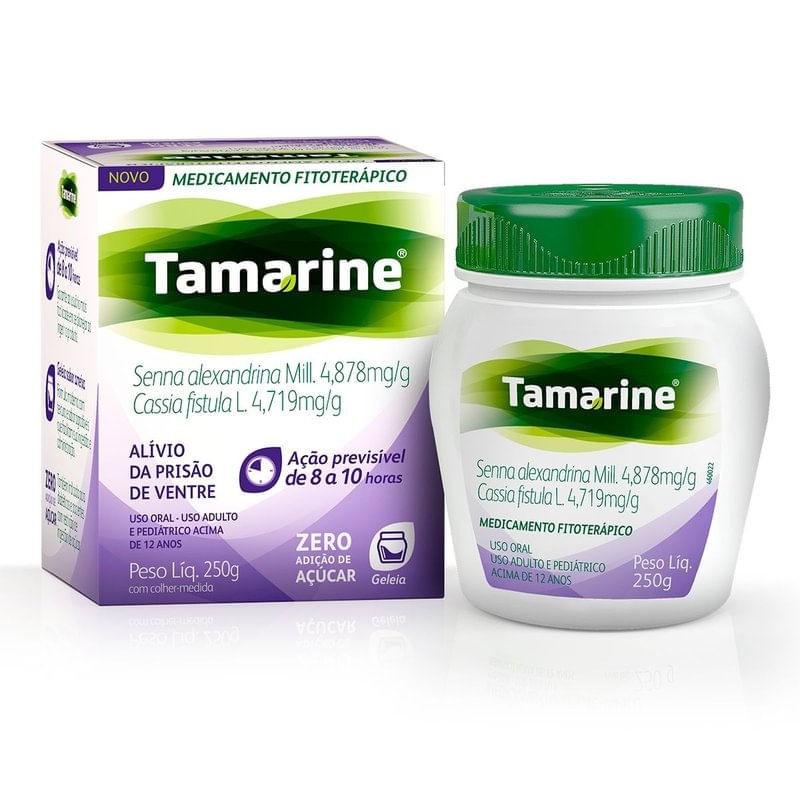 Tamarine Geleia 250g Zero Acucar