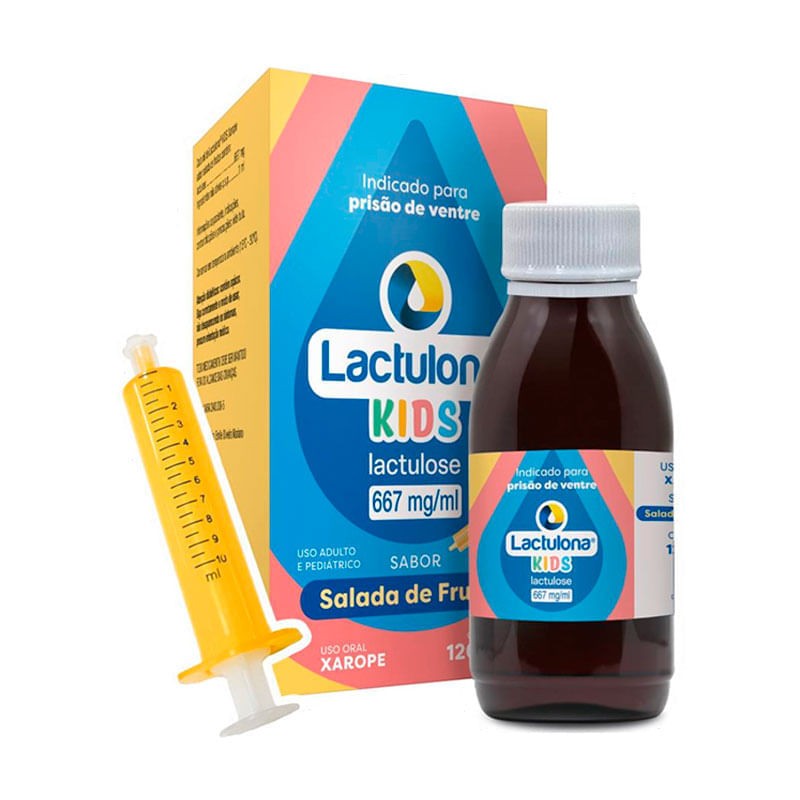 Lactulona Xarope Kids Salada Fruta 120ml