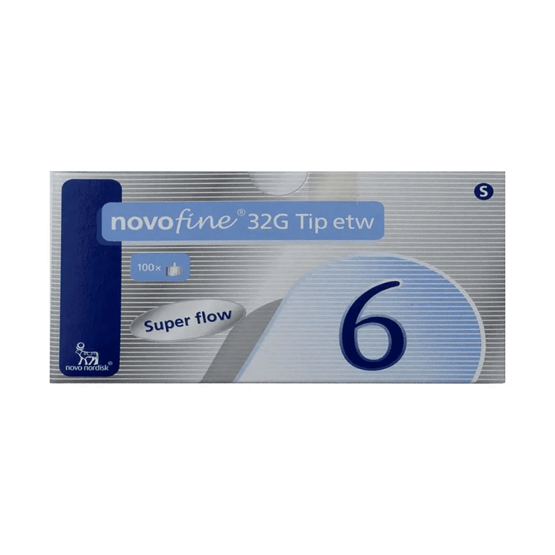 Novofine Agulha 32g X 6MM com 100 Unidades