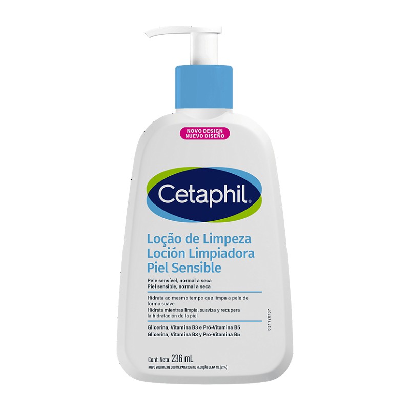 Cetaphil Locao De Limpeza Facial Pele Seca E Sensivel 300ml