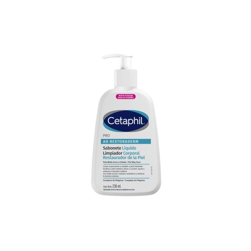 Cetaphil Pro AD Restoraderm Sabonete Liquido 236ml