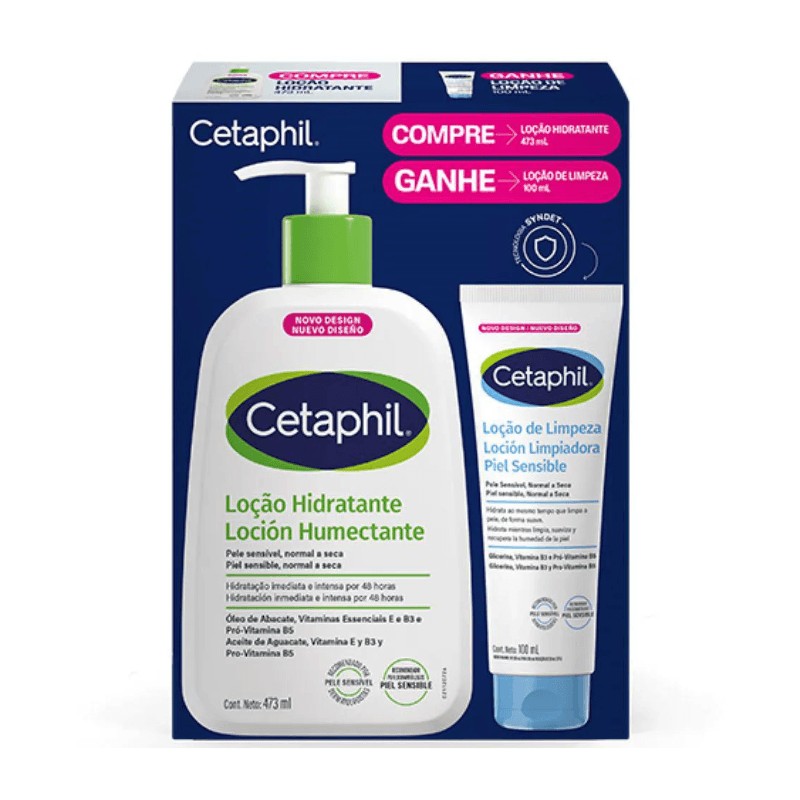 Pack Cetaphil Loção 473ml + Loção De Limpeza 100ml