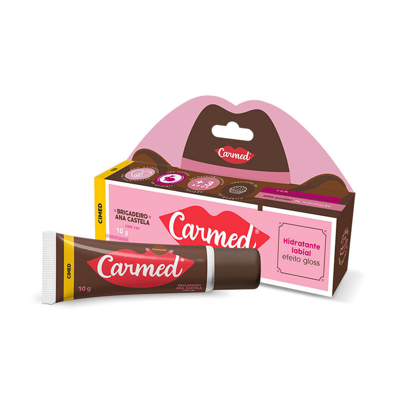 Carmed Hidratante Labial Brigadeiro 10g