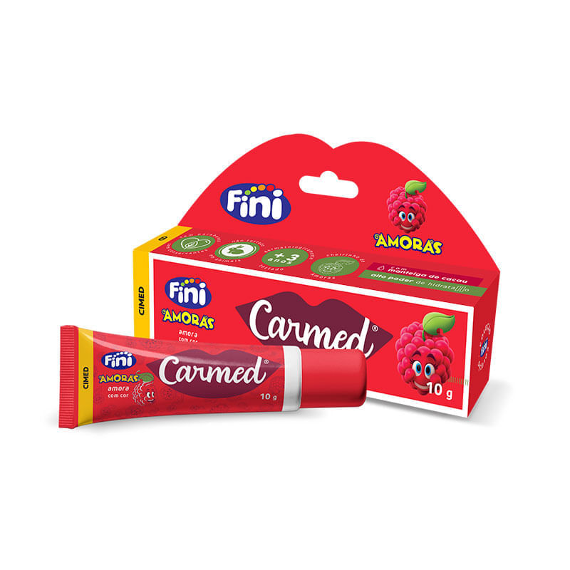 Carmed Fini Amora com Cor 10g