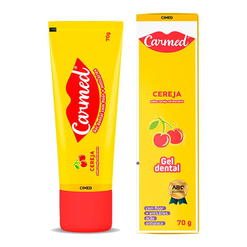 Carmed Gel Dental Cereja 70g