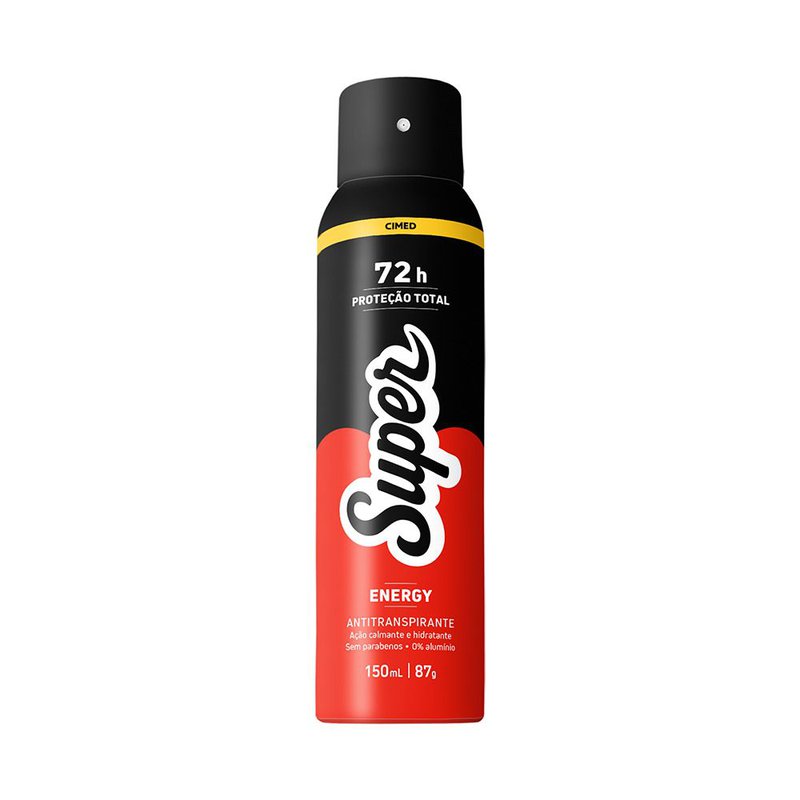Super Desodorante Fr 150ml Energy