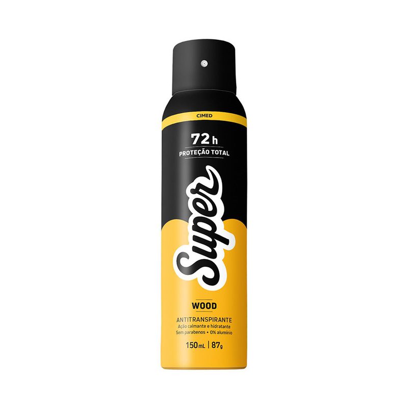 Super Desodorante Fr 150ml Wood