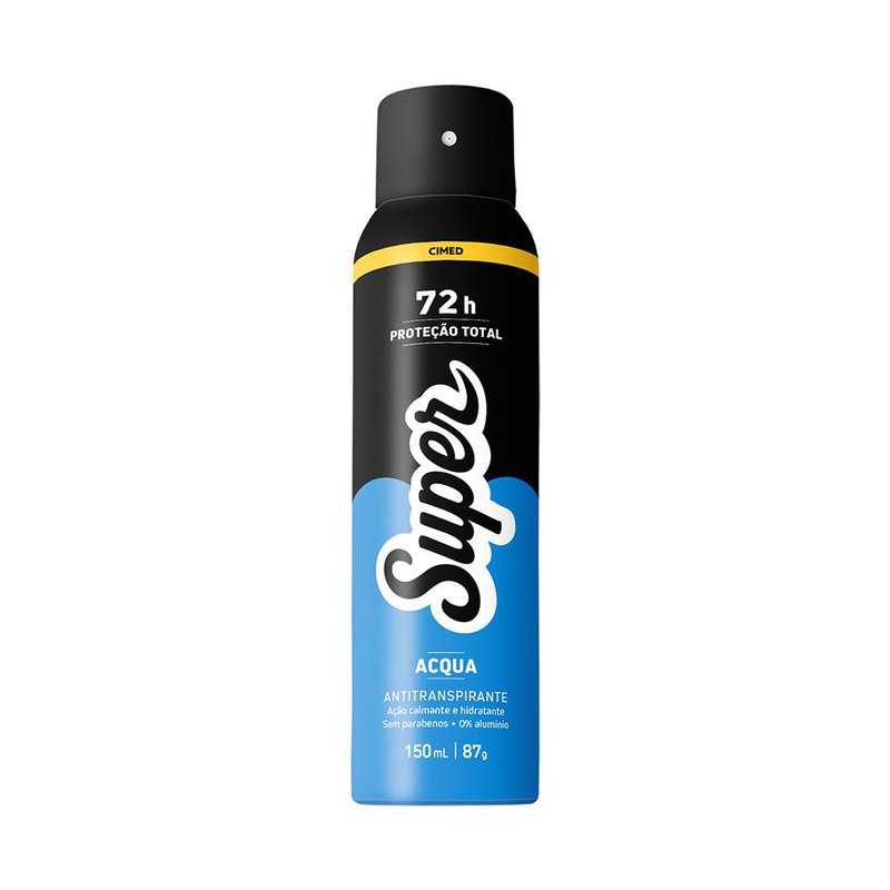 Super Desodorante Fr150ml Acqua