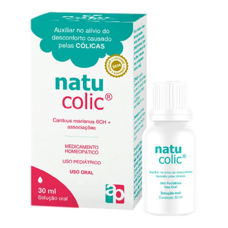 Natucolic Carduus Marianus 6ch + Associacoes Solucao Oral Com 30ml
