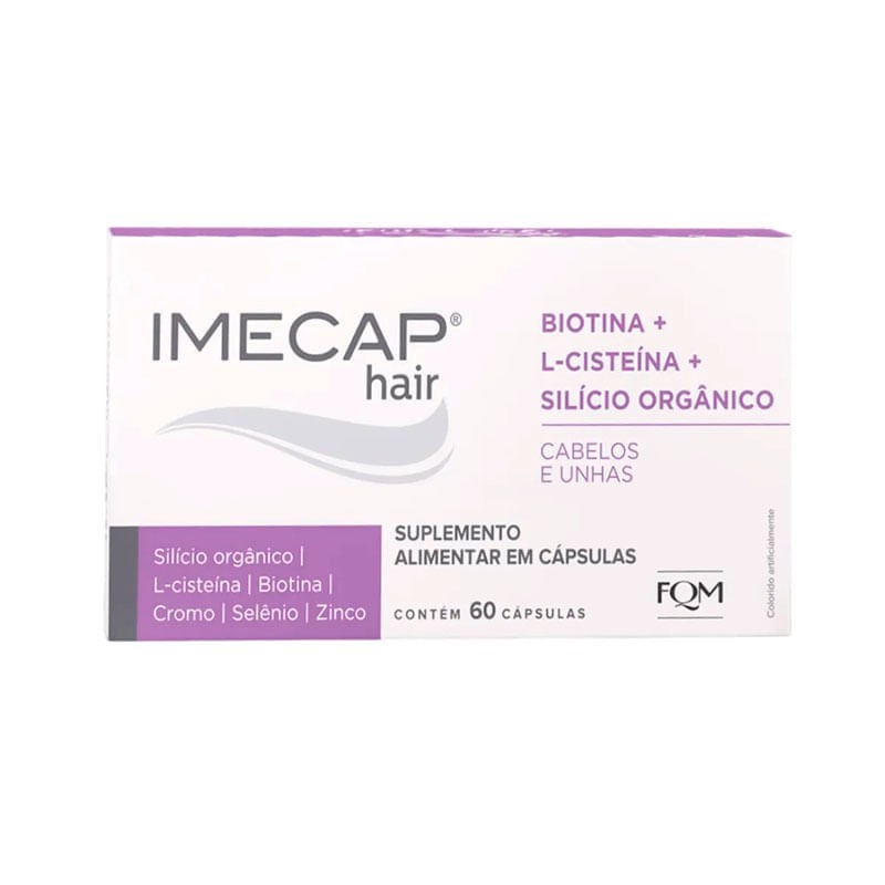Imecap Hair Silicio Organico 60 Capsulas