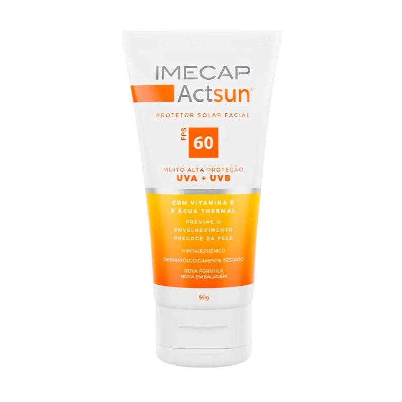 Protetor Solar Imecap Actsun Fps60 50g