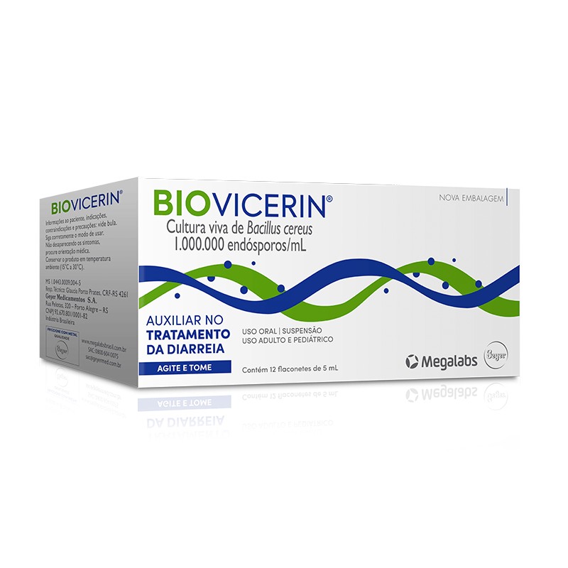 Biovicerin 12 Flaconetes Com 5ml