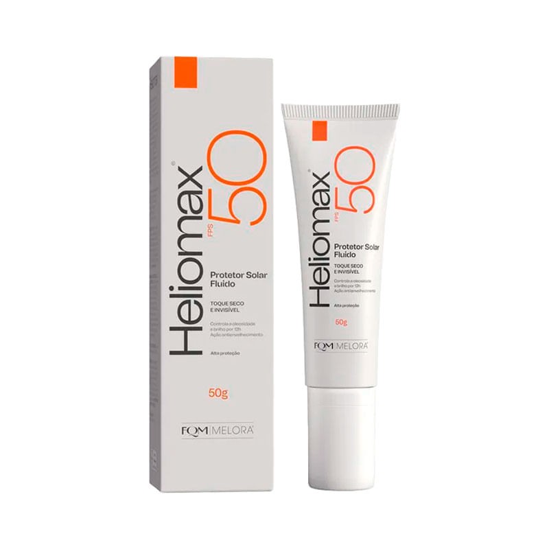 Protetor Solar Facial Heliomax Fps50 Bisn 50g Fluido