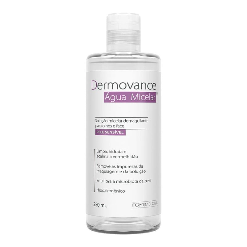 Agua Micelar Demaquilante Dermovance 250ml