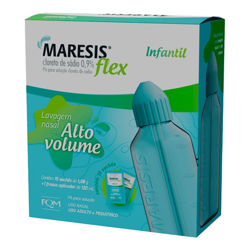Maresis Flex 1,08g Po Para Solucao Kit Frasco + 15 Envelopes