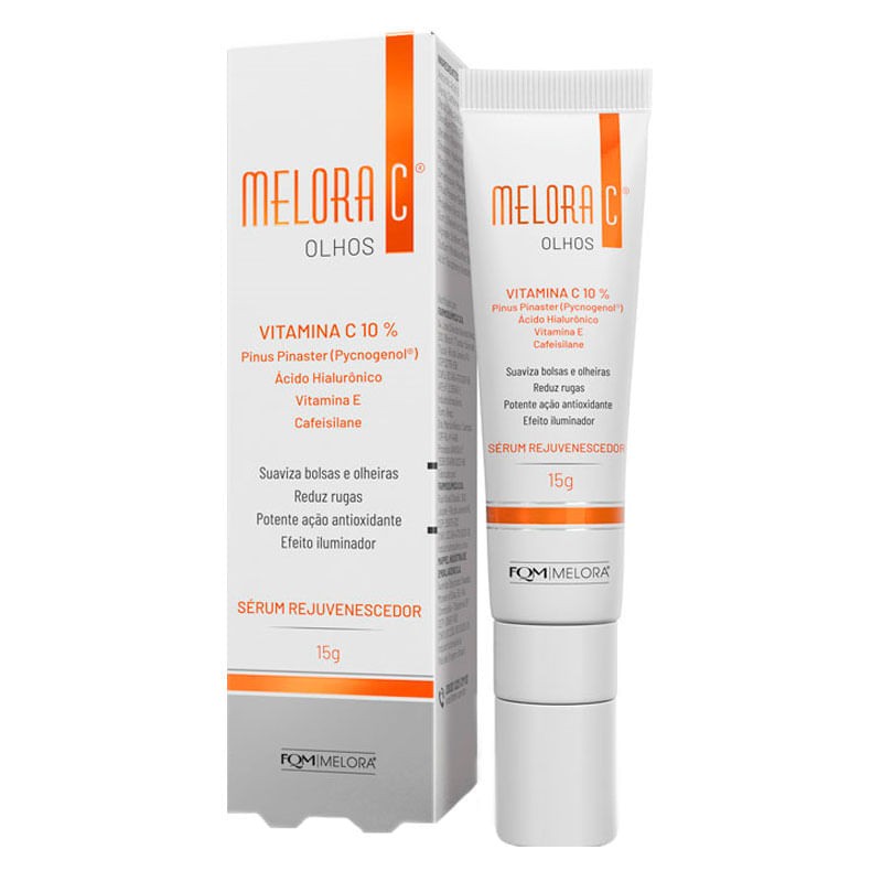 Serum Rejuvenescedor Melora C Olhos Bisnaga 15g