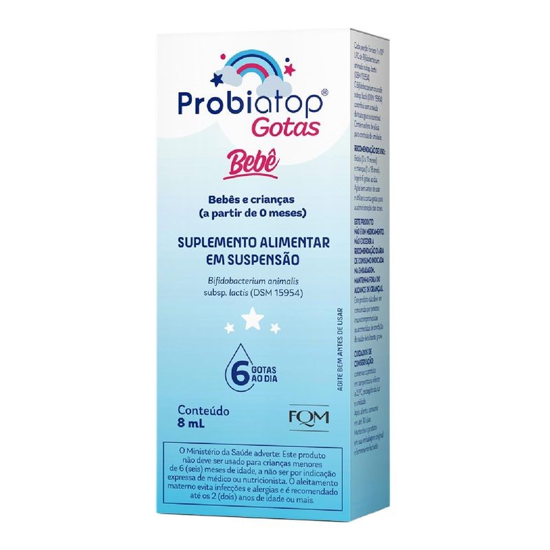 Probiatop Bebe Gotas Frasco 8ml