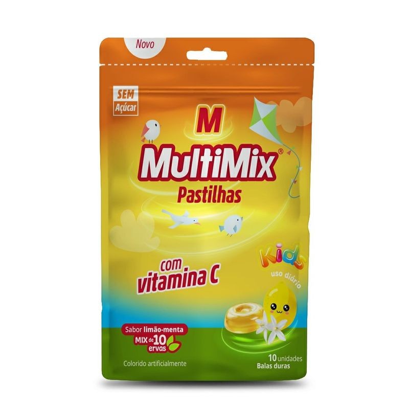 Multimix Pastilhas Infantil Limão-menta