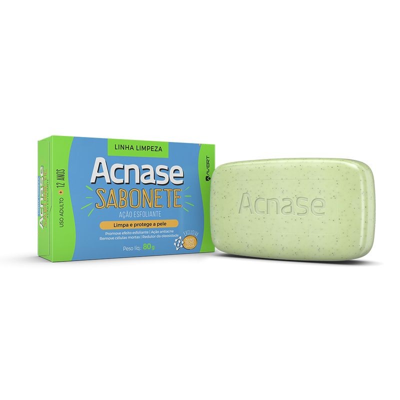 Sabonete Acnase Clean Esfoliante 80g