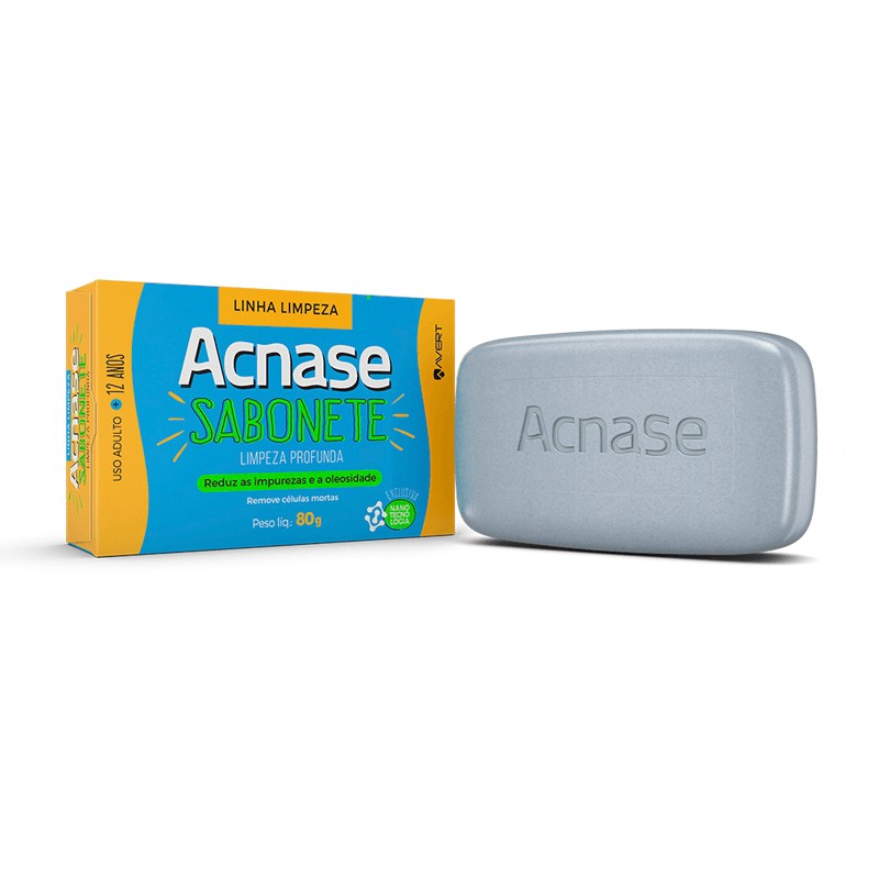 Sabonete Acnase Clean Limpeza Profunda 80g