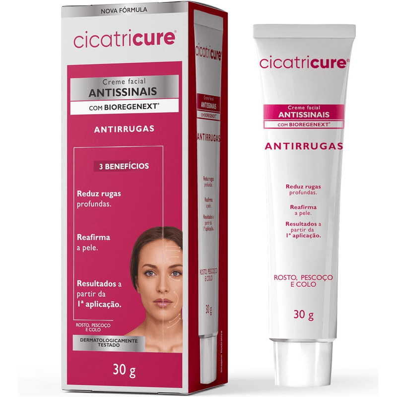 Cicatricure Creme Antirrugas 30g