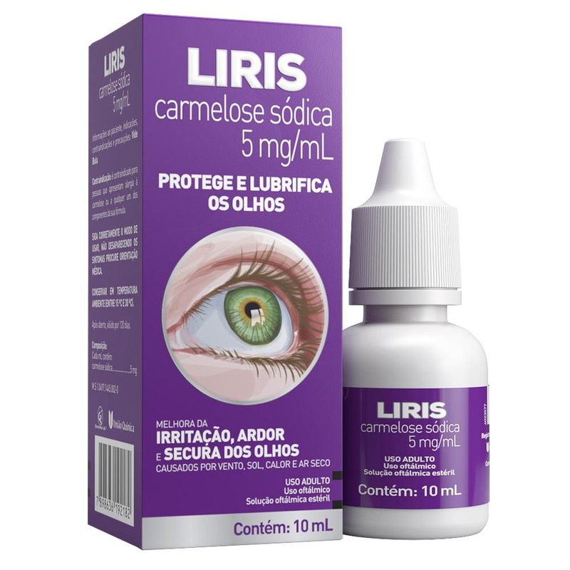 Liris 5mg Solucao Oftalmica 10ml