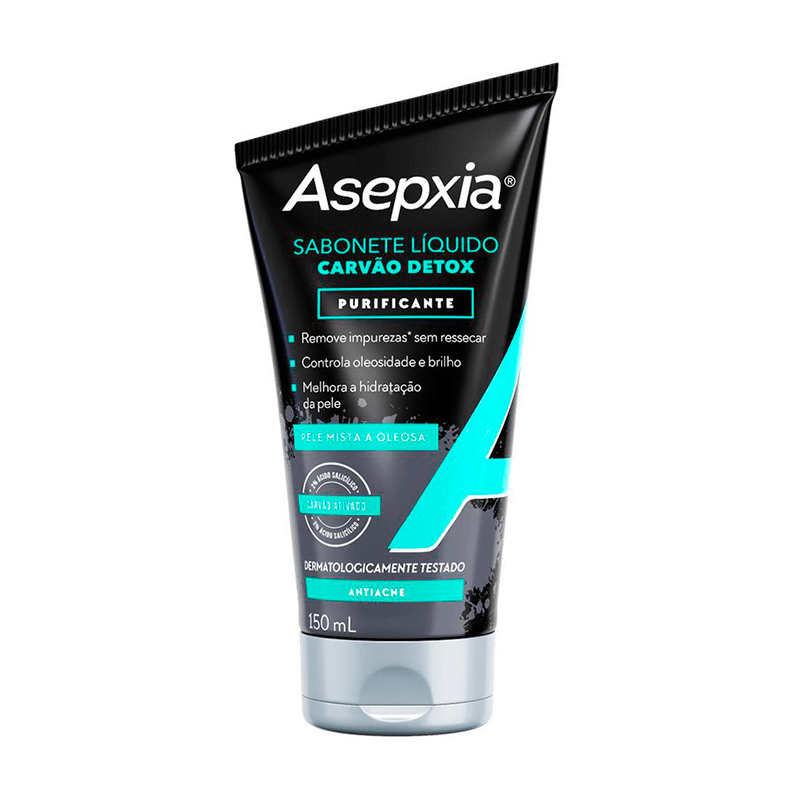 Sabonete Asepxia Carvao Detox 150ml