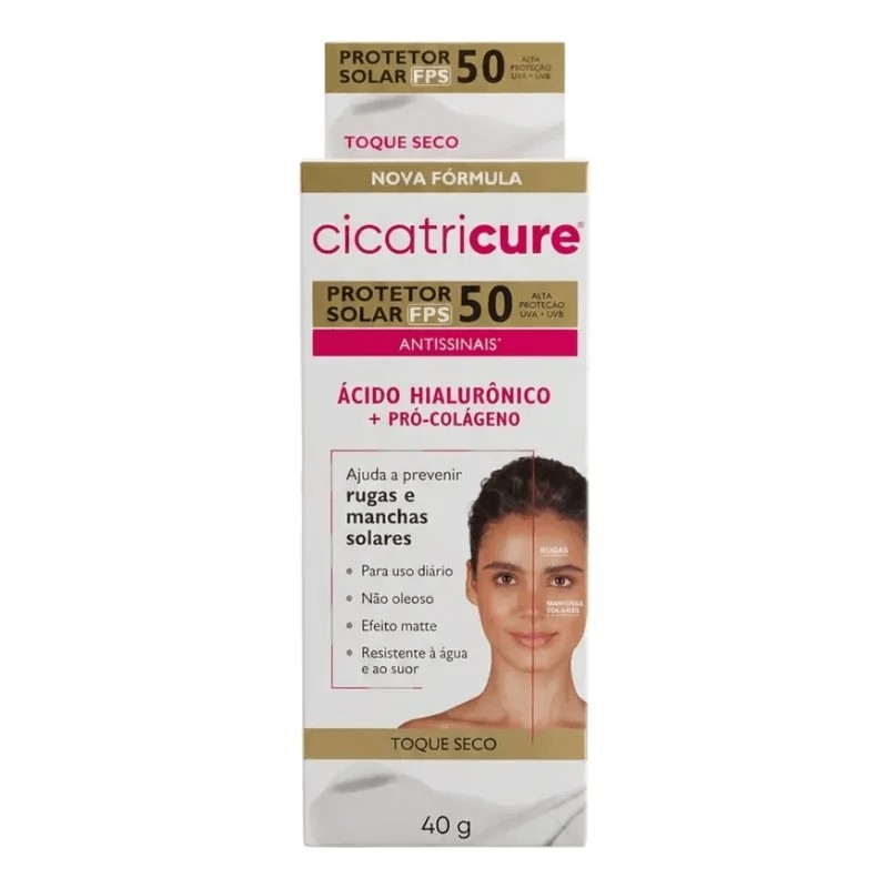 Cicatricure Prot F50 40g Sem Cor