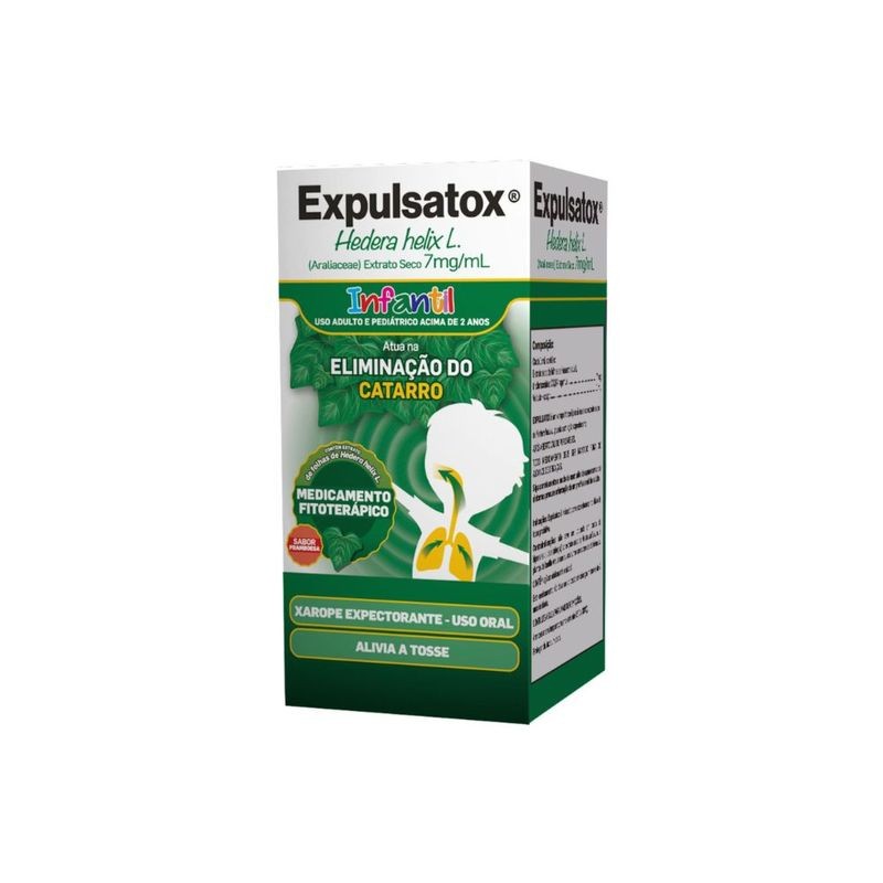Expulsatox Infantil Xarope 7mg/ml c/100ml