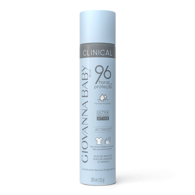 Giovanna Baby Aerossol 96h Blue 200ml