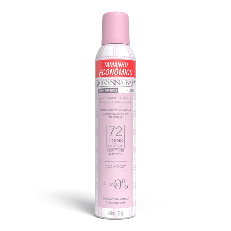 Giovanna Baby Aerossol 72h Classic 200ml