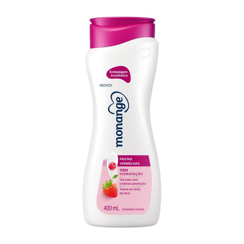 Hidratante Monange Frutas Vermelhas 400ml