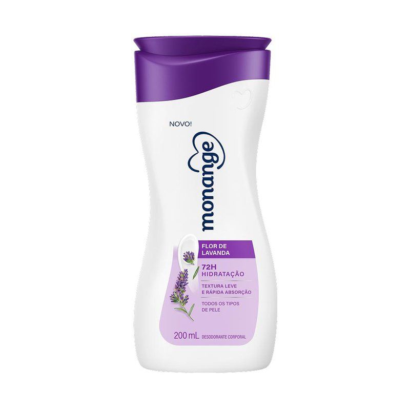Monange Coty Corporal Hidratante Fl Lavanda 200ml