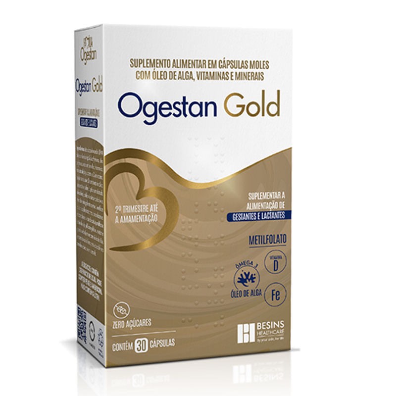 Ogestan Gold c/30 Capsulas