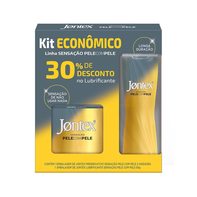 Kit 2 Preservativos Masculinos Lubrificados 1 Lubrificante Intimo Gel 50g Jontex Sensacao Pele Com Pele Gratis 30% De Desconto No Lu Brificante