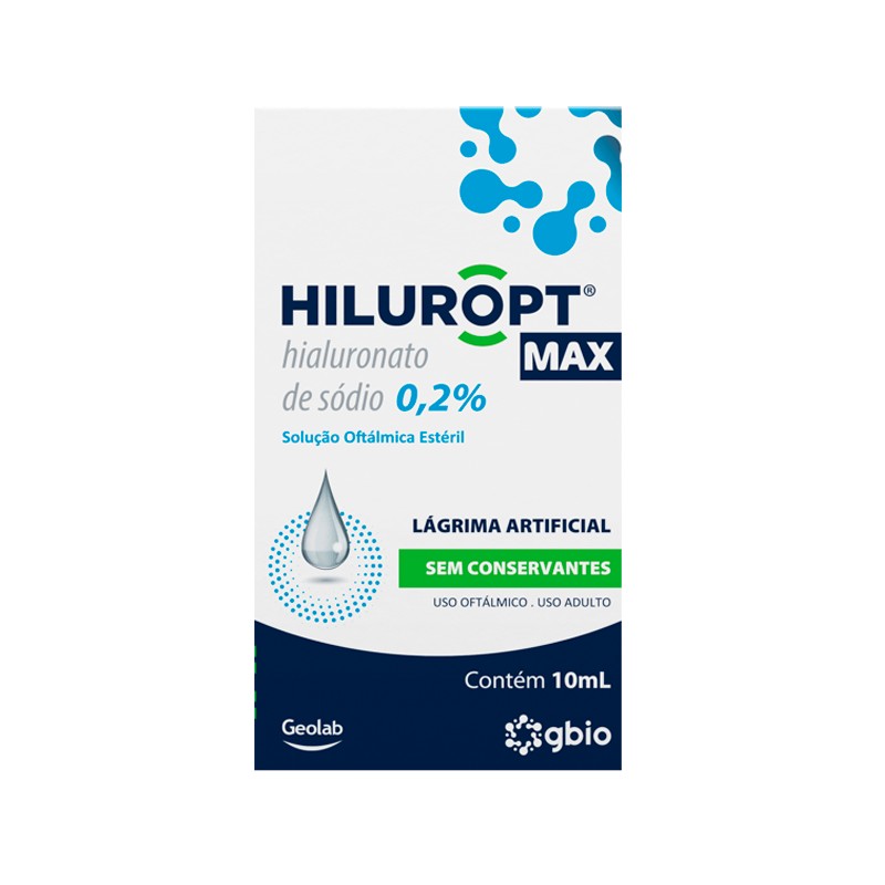 Solucao Oftalmica Hiluropt Max 2.0mg/ml 10ml