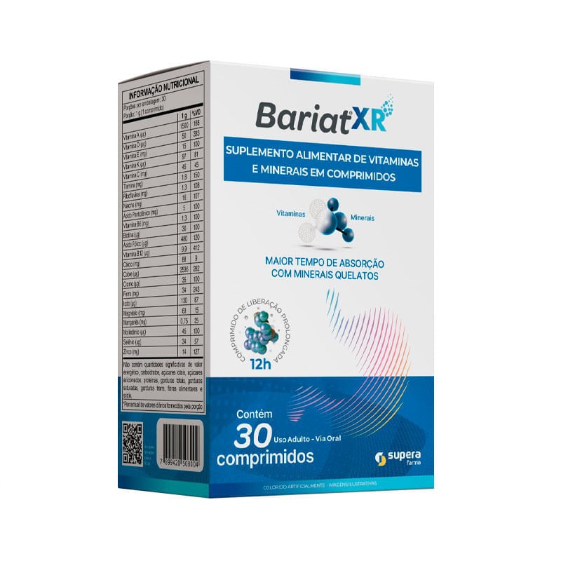 Bariat XR c/30 Comprimidos