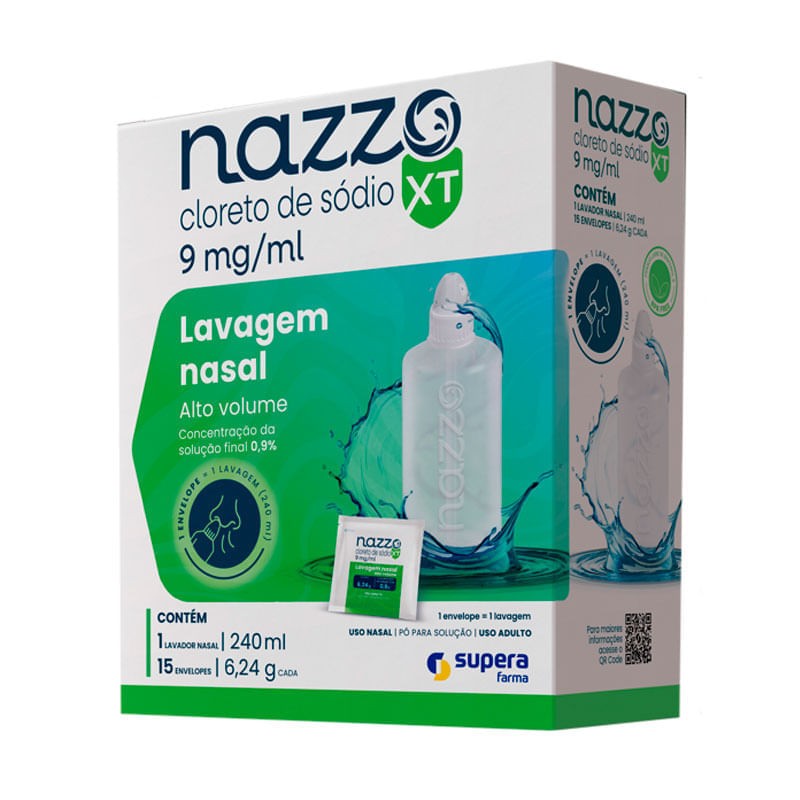 Nazzo Xt 15 Saches Frasco 240ml