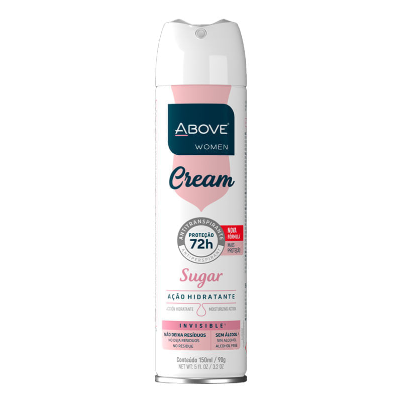 Aerossol Above Women Cream Sugar 150ml