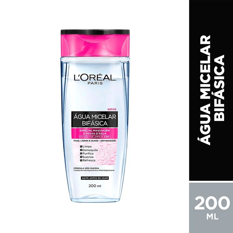 Agua Micelar Bifasica Loreal Paris 200ml