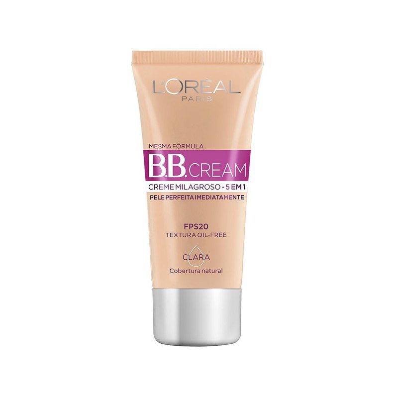 BB Cream Creme Milagroso 5 Em 1 Cor Clara Fps20 L'Oréal Paris 30ml