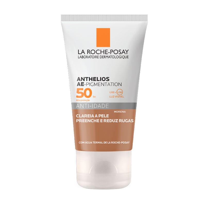 Anthelios Protetor Solar Facial Anti-idade Fps50 Pele Morena 40g