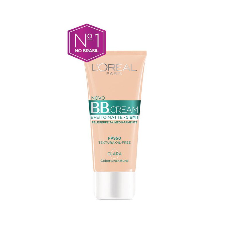 Protetor Solar L'Oréal BB Cream Clara F50 30ml